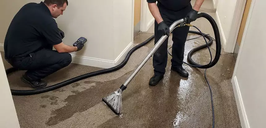 Basement Flooded Carpet Soaked Recovery in Usaf Academy
